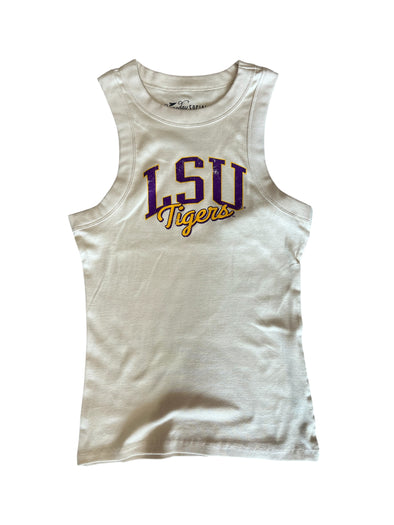Gameday Social LSU Tigers Oatmeal Tank