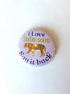 L. Ellis Designs Delta Zeta Buttons