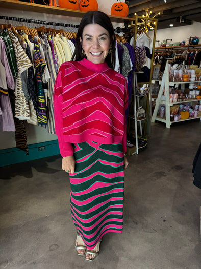 Alden Adair Ziggy Palm Vivian Skirt