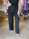 Pinch Black Wide Leg Sweater Pants