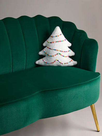 Shiraleah Ivory Tree Pillow