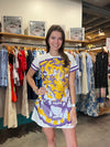 QOS Licensed LSU Oversized Mascot Tee Dress