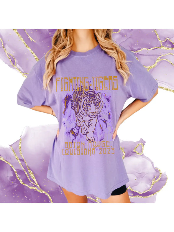 Fighting World Tour LSU Graphic Tee