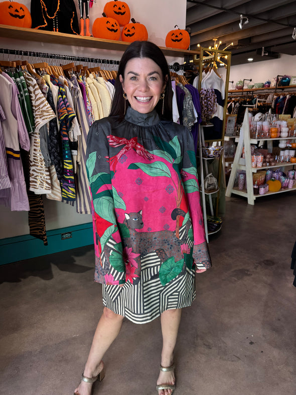 Alden Adair Colony Stripe Emery Dress