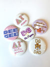L. Ellis Designs Delta Gamma Buttons