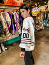 QOS White Clark Griswold Jersey Sweatshirt