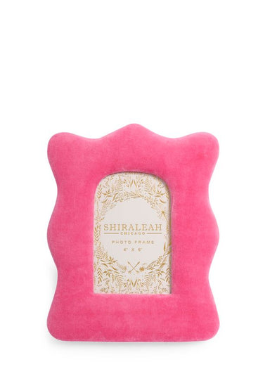 Shiraleah Elle 4x6 Pink Picture Frame