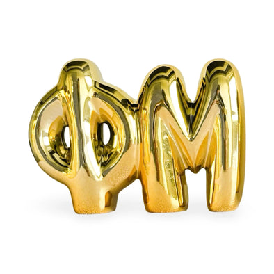 Duo Threads Phi Mu Sorority Shelf Letter