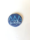L. Ellis Designs Tri Delta Buttons