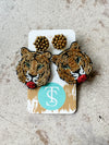 Taylor Shaye Beaded Tiger Head