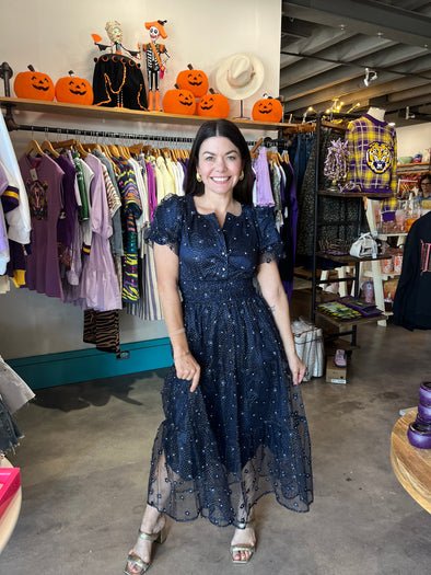 Meet Me in Santorini Holiday Daisy Midi Dress