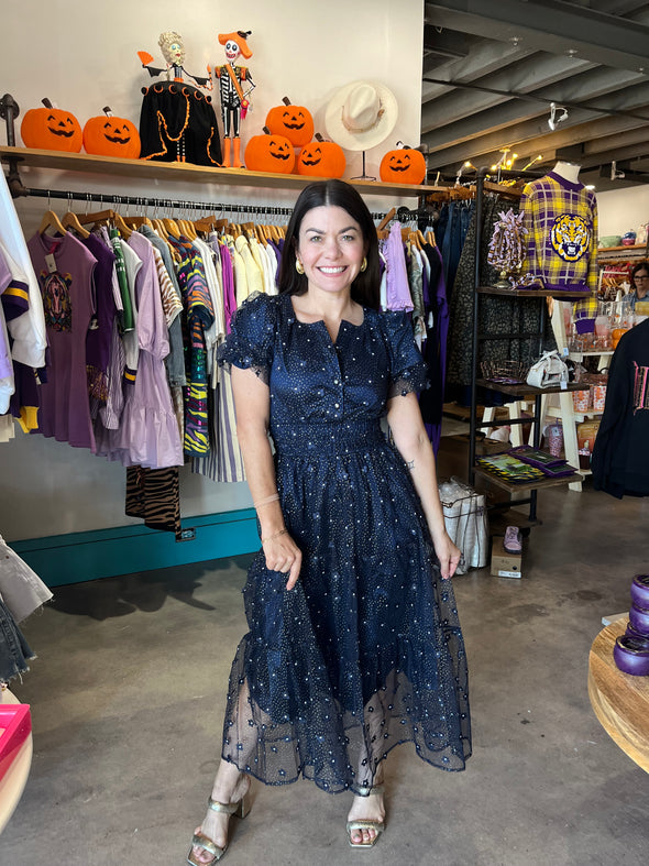 Meet Me in Santorini Holiday Daisy Midi Dress