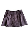 English Factory Brown Mini Ruffle Skort