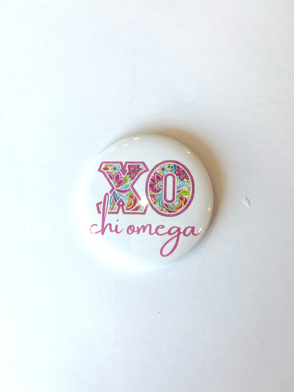 L. Ellis Designs Chi Omega Buttons