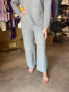 Pinch Charcoal Knit Wide Leg Pants