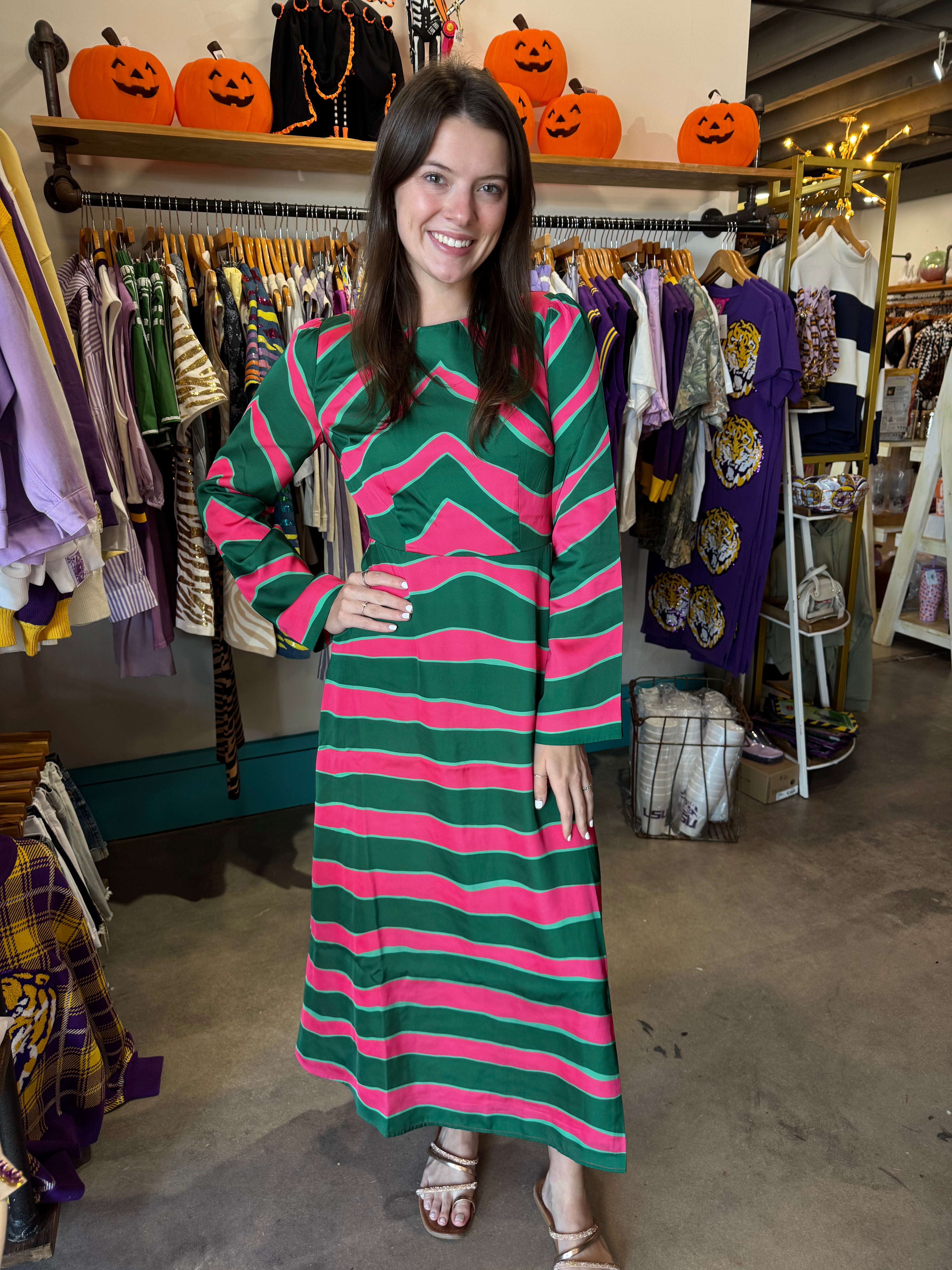 Alden Adair Ziggy Palm Everly Dress Alden Adair Ziggy Palm Everly Dress