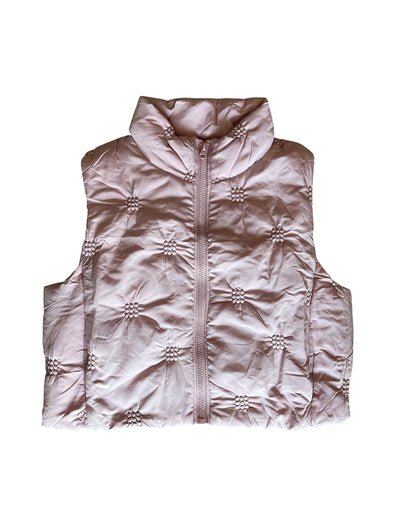 Entro Dusty Rose Puffer Vest