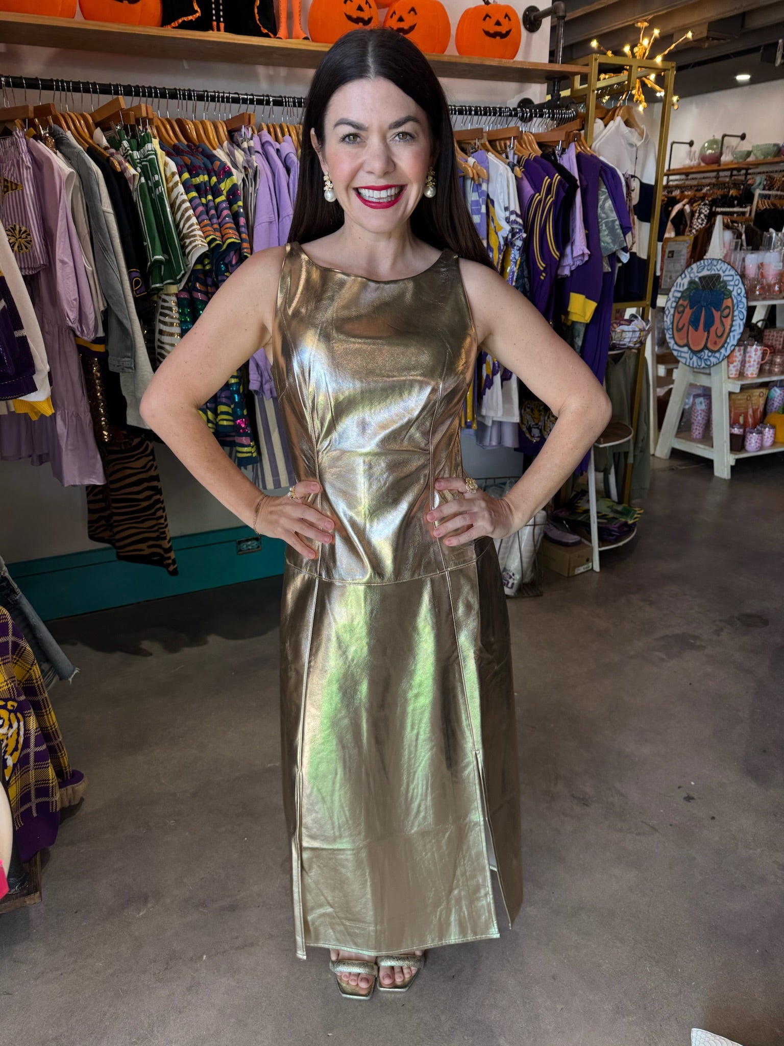 Alden Adair Gold Selena Dress Alden Adair Gold Selena Dress