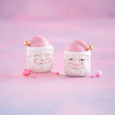 Glitterville Papa Noel Candy Jars