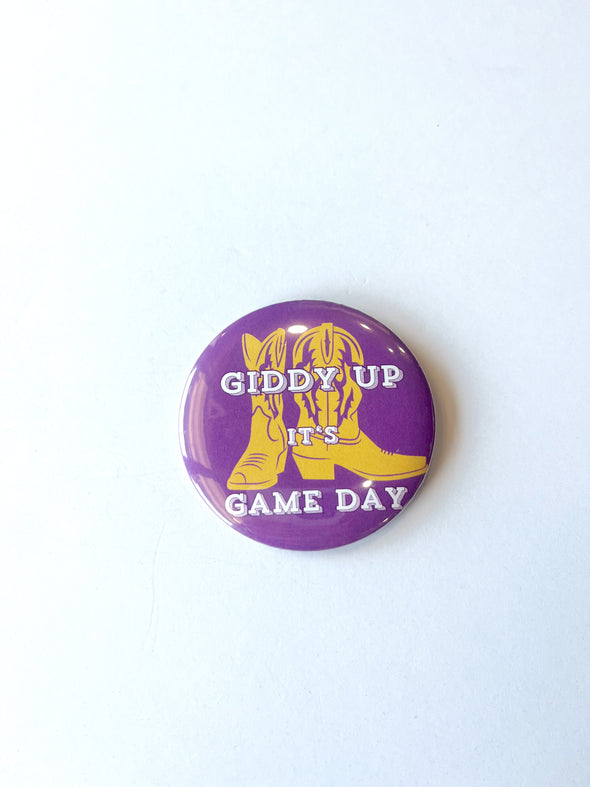 L. Ellis Designs Giddy Up Button