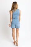 Karlie Denim Pocket Vest