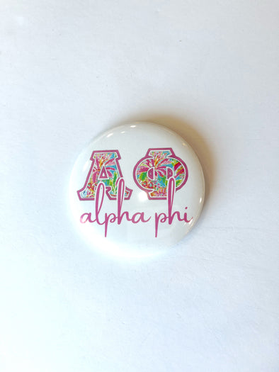 L. Ellis Designs Alpha Phi Buttons