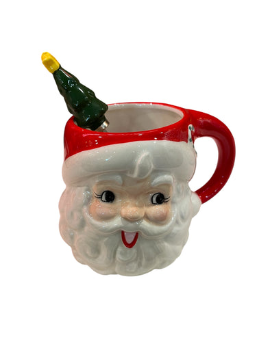 180 Degree Santa Mug with Spoon