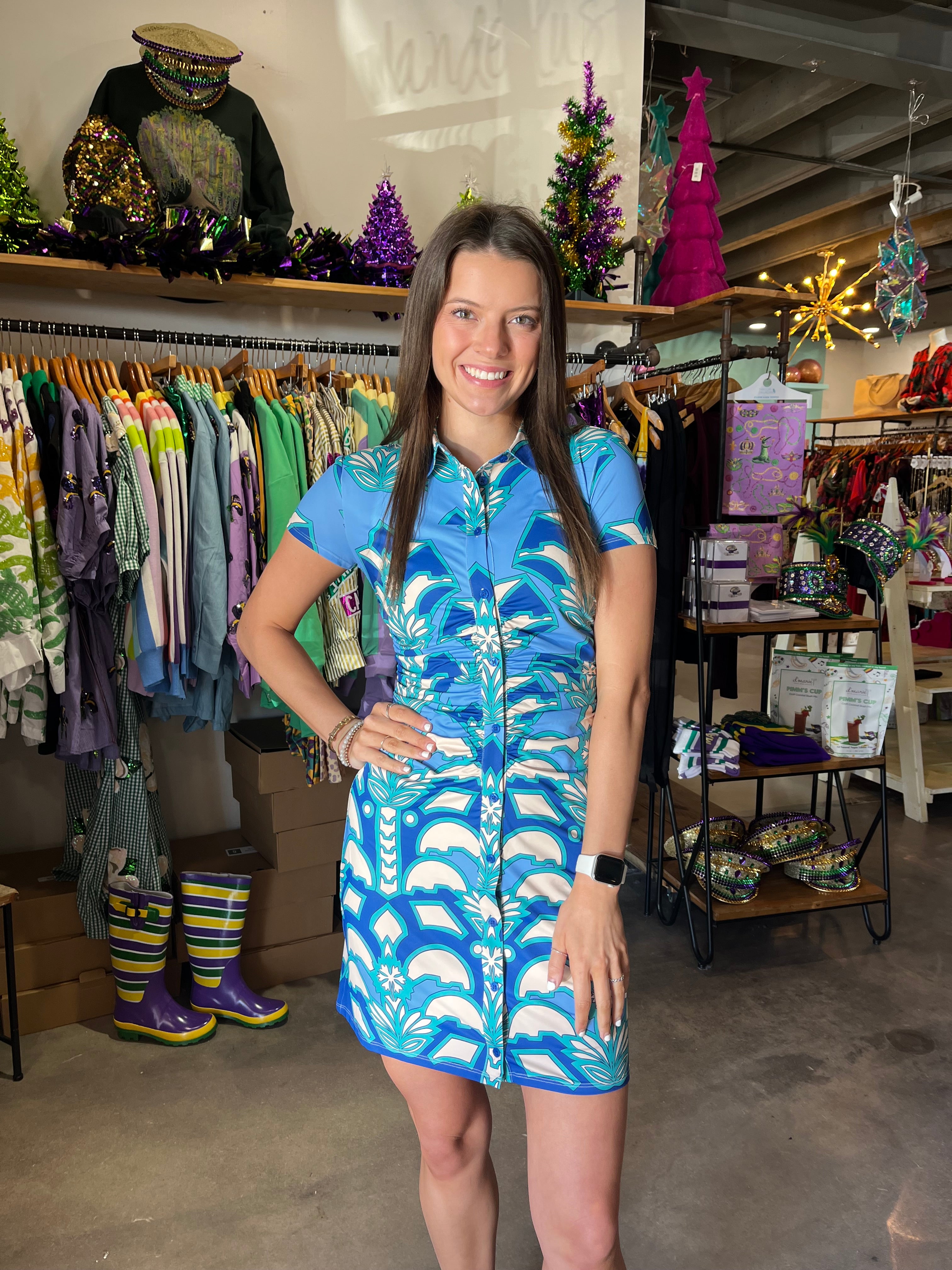 alden adair brown dress Mulberry Layne
