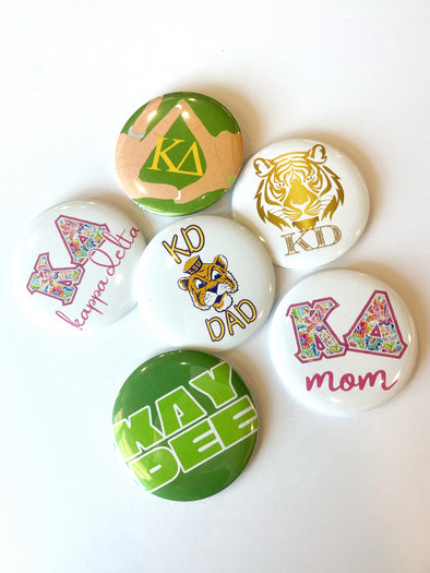 L. Ellis Designs Kappa Delta Buttons