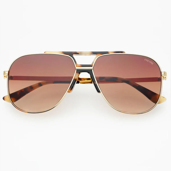 Freyrs Logan Sunglasses- Tortoise/Brown