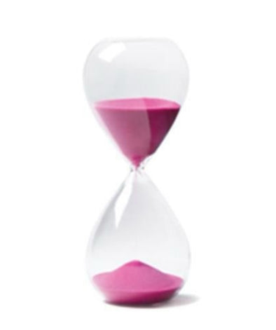 Two's Company Hour Glass in Gift Box