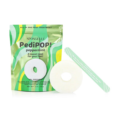 Spongelle Pedi Pop Pedi Buffer - Peppermint