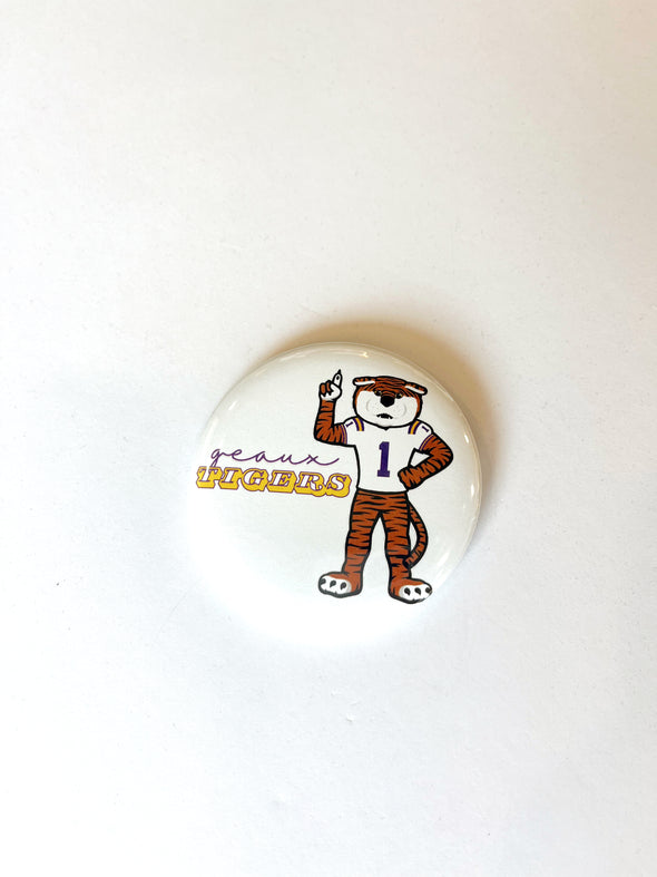 L. Ellis Designs #1 Mike Button