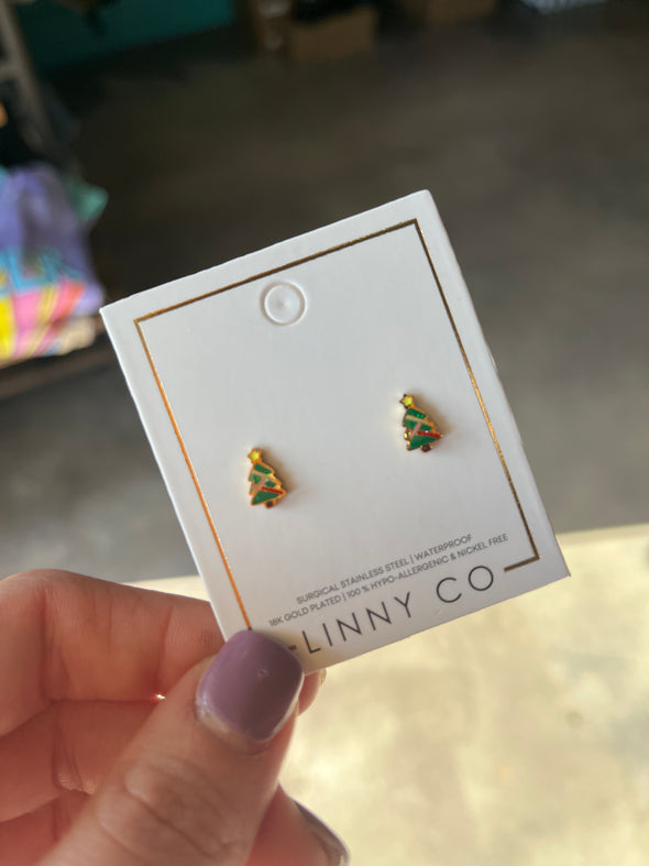 Linny Co Noel Screwback Stud Earring