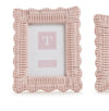 Two's Company 8"x10" Pink Wicker Photo Frame