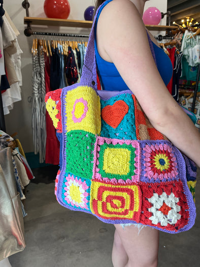 America & Beyond Crochet Pop Culture Bag
