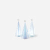 180 Degree Small Faceted Lit Tree