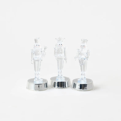 180 Degree Lighted Nutcracker on Base