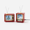 180 Degree Animated Lit TV Scene