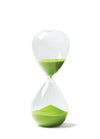 Two's Company Hour Glass in Gift Box