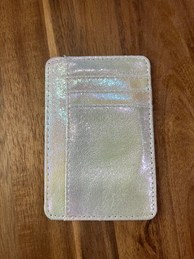 Iridescent Card Wallet