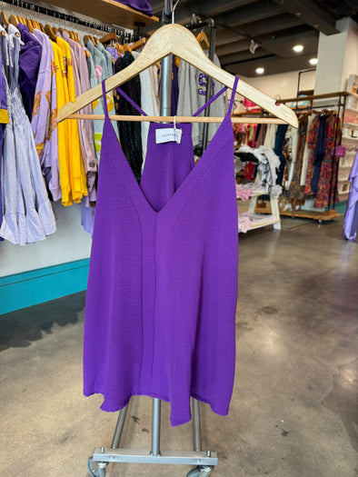 Adrienne Purple Roxy Top