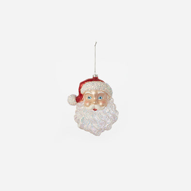 180 Degree Oversized Santa Head Ornament