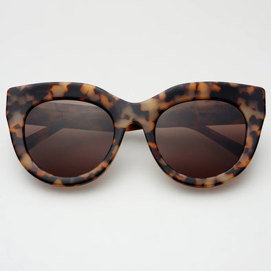 Freyrs Charlotte Sunglasses- Milky Tortoise