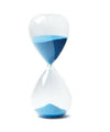 Two's Company Hour Glass in Gift Box