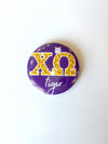 L. Ellis Designs Chi Omega Buttons