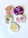 L. Ellis Designs Alpha Phi Buttons