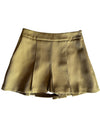 English Factory Brown Twill Skort