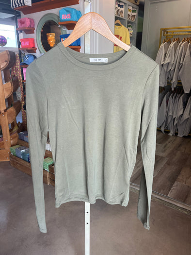 Mod Ref Olive Teddy Top