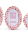 Two's Company 5 1/2" x 3/4" x 7 1/4" Pink Twist Photo Frame